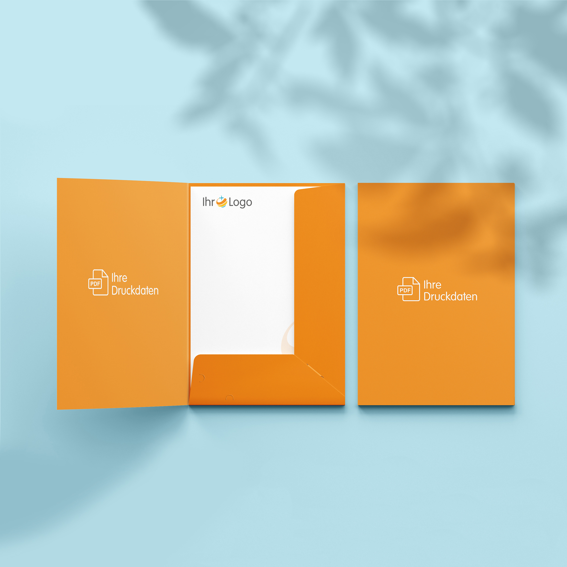 Präsentationsmappen - Design Orange