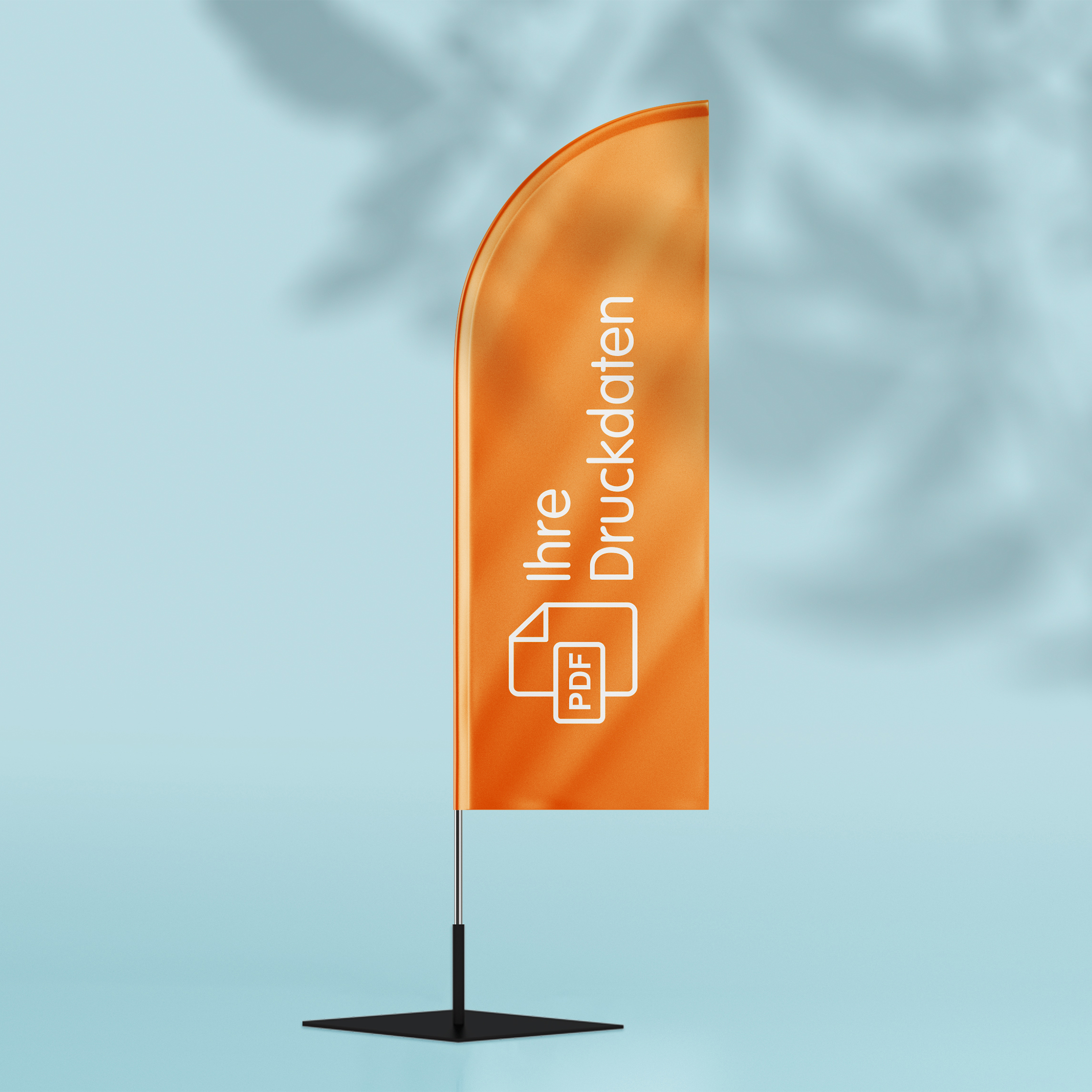 Beachflag - Design Orange